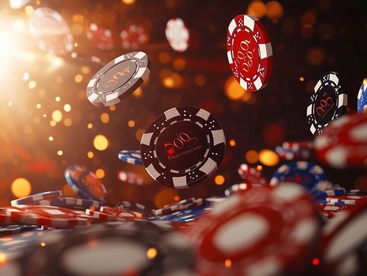 Live dealer card table at gong bola Wild Rift studio
